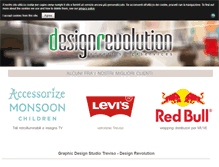 Tablet Screenshot of designrevolution.it